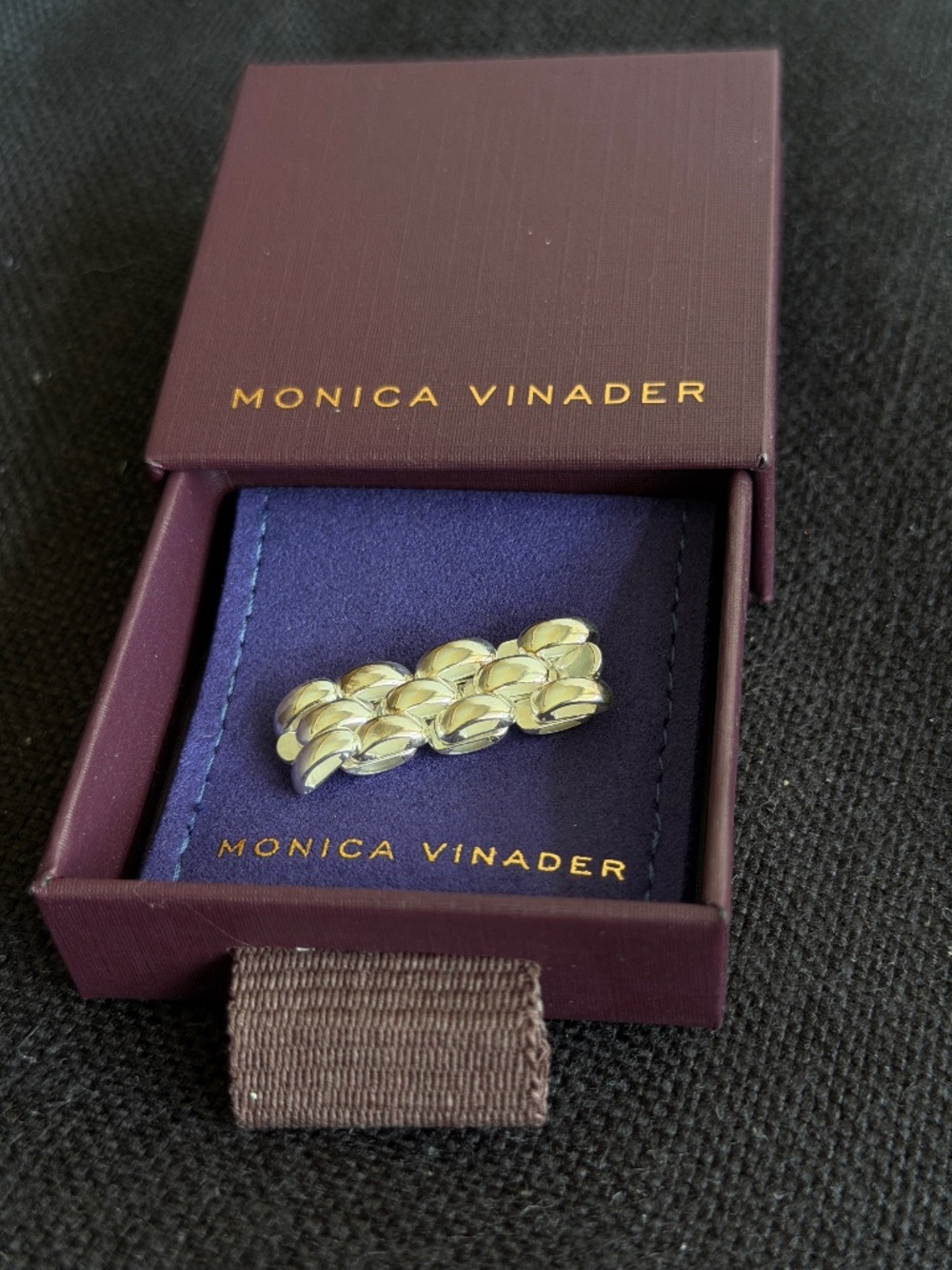 Monica Vinader Heirloon Chain Ring